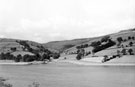 Ladybower Reservoir, site of the village of Derwent