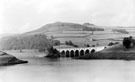 Ashopton Viaduct, (stands over the submerged village of Ashopton), Ladybower Reservoir