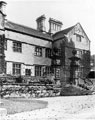 Derwent Hall and main gates. Demolished 1940's for construction of Ladybower Reservoir