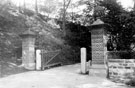 Gate Posts from Derwent Hall, Yorkshire Bridge, near Ladybower Dam
