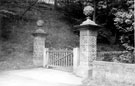 Gate Posts from Derwent Hall, Yorkshire Bridge, near Ladybower Dam
