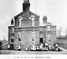 Sheffield Union, 'Children of the State, Scattered Homes' for poor children. View of a Headquarter Home named 'Ivy Cottage', off Smilter Lane, near Fir Vale workhouse, although outside its boundaries