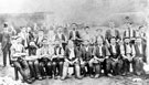 Group photograph of workmen at Lower Forge, Wortley Ironworks, Wortley