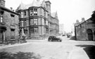 Leavygreave Road at junction of Gell Street, looking towards Portobello. Jessop Hospital, left