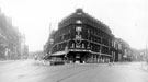 View: y01283 Cole Brothers, department store and 'Cole's corner', junction of Church Street and Fargate