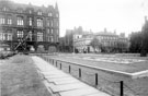 Cathedral Garden, Church Street, looking towards Gladstone Buildings and St. James Row.
