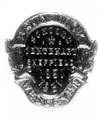 Badge commemorating the Brunswick Wesleyan School Centenary, 1831-1931