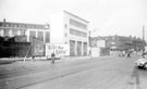 London Road looking towards junction with Cemetery Road showing Nos. 2 - 4 London Road, Barclays Bank, left
