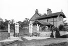 Entrance to Weston Park showing the Godfrey Sykes' Gates and Park Keepers Lodge, Winter Street Entrance to Weston Park showing the Godfrey Sykes' Gates and Park Keepers Lodge, Winter Street