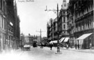 Fargate looking towards High Street, including (right), Independent Offices, (Fargate House) and Nos 25-31, Victoria House Fargate looking towards High Street, including (right), Independent Offices, (Fargate House) and Nos 25-31, Victoria House