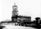 St. Paul's Church, Pinstone Street, prior to construction of Town Hall