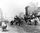 The Wicker looking towards Wicker Arches. Horse trams commenced October 1873-1899