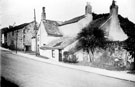 Ecclesall Hall Farm, believed to be the last remnants of Ecclesall Hall, (although greatly reduced in size and converted into a farmhouse after losing its status), Millhouses Lane, Silver Hill, looking towards Ecclesall Road South. Demolished 1935