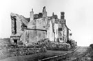 Ruins of Sheffield Manor House, Manor Lane. Remains of the Great Kitchen Tower, foreground. At the time of this photograph the Manor has been 'converted' into cottages Ruins of Sheffield Manor House, Manor Lane. Remains of the Great Kitchen Tower, foreground. At the time of this photograph the Manor has been 'converted' into cottages