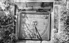 Sundial next to entrance at Sugworth Hall, Strines (south of Strines Reservoir)
