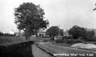 Early construction of Heatherfield Estate, Baslow Road, Totley Rise. The Crescent, left. Greenoak toll house is behind the telegraph pole Early construction of Heatherfield Estate, Baslow Road, Totley Rise. The Crescent, left. Greenoak toll house is behind the telegraph pole