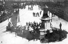 Princess Henry of Battenburg, unveiling Queen Victoria Memorial, Town Hall Square