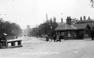 Toll bar house, fountain and horse trough at the junction of Pitsmoor Road and Burngreave Road Toll bar house, fountain and horse trough at the junction of Pitsmoor Road and Burngreave Road