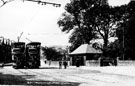 Entrance to Endcliffe Park, Ecclesall Road at Hunter's Bar. The old Hunters Bar Toll Gate Posts can be seen, right Entrance to Endcliffe Park, Ecclesall Road at Hunter's Bar. The old Hunters Bar Toll Gate Posts can be seen, right