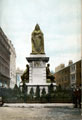 Queen Victoria Memorial, Town Hall Square, Leopold Street in background