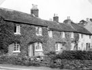 Hemsworth Cottages, Norton Avenue, stood near the Bagshawe Arms. At the time of the photograph, owned by Mrs. Bagshawe.