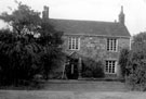 The Grange, Dore Road, Dore. Stone-built, originally a farm. The farm buildings were removed to make way for the present garden, but the building marks can be seen on the east end ofthe house. On the west wall is a stone with the date 1684