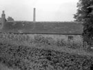 Rear of Millhouses Corn Mill, Abbeydale Road South. Mill on this site since 1280, Sir Ralph de Ecclesall gave his corn mill on the Sheaf to the Monks of Beauchief. At the time of this photograph, owned by Sheffield Corporation and in a dilapidated st
