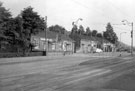 Waggon and Horses public house and Tea Rooms (on left), No. 57 Abbeydale Road South, built 1805. Old outbuildings on right converted into garages