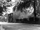 Roadside Cottage formerly known as Cherrytree House, No 38, Cherrytree Road, Nether Edge. Built in 1635 by Thomas Ludlam. In 1828 converted into the Bowling Green Inn. At time of photograph, owned by K.M. Stewardson