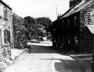 Old stone cottages, Luke Lane, Wadsley, Stour Lane in background Old stone cottages, Luke Lane, Wadsley, Stour Lane in background