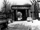 The gatehouse to General Cemetery from Cemetery Avenue