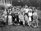 Staff from Sheffield Photo Co. and Photo Finishers, on an excursion to Alton Towers. Group includes Frank Mottershaw, seated Staff from Sheffield Photo Co. and Photo Finishers, on an excursion to Alton Towers. Group includes Frank Mottershaw, seated
