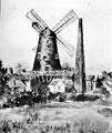 Artists impression of the windmill, Hill Top on Attercliffe Common about the time of the enclosure Artists impression of the windmill, Hill Top on Attercliffe Common about the time of the enclosure