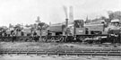 Industrial steam locomotives for internal transportation at the Thorncliffe Works, High Green