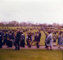 Whitsuntide Sheffield and District Boys Brigade parade to Graves Park