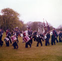 Whitsuntide Sheffield and District Boys Brigade parade to Graves Park