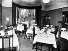 One of the Dining Rooms, Rutland Hotel, No. 448-452 Glossop Road