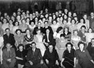 View: y02546 Staff of Sheffield Wholesale House (W. H. Smith and Son Ltd.) at the City Hall, early 1950s