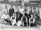 Group photograph of builders