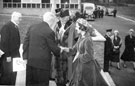 Official opening of Silverdale Secondary School, Bents Crescent by HRH Princess Alexandra of Kent accompanied by the Lord Mayor, Alderman Robert Neill, Thursday 14th March 1957