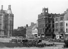 Peace Gardens looking towards the Town Hall and Howard Chambers, Norfolk Street Peace Gardens looking towards the Town Hall and Howard Chambers, Norfolk Street