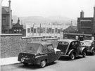 Milk Street looking towards C. Horsfield, sweets and tobacco shop, No. 40, Norfolk Street and the General Post Office, Flat Street Milk Street looking towards C. Horsfield, sweets and tobacco shop, No. 40, Norfolk Street and the General Post Office, Flat Street