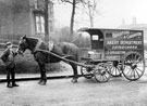 Horse drawn bakery delivery cart, Shiregreen Branch, Brightside and Carbrook Co-operative Society Ltd.