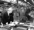 Prime Minister, Edward Heath is shown around the works during his visit to Firth Brown Tools Ltd., Speedicut Works and Aven Tools