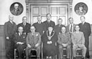 The Markets Committee with Lord Mayor, Mrs. Grace Tebbutt in the centre and Town Clerk, John Heys, 1st front row