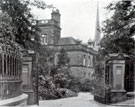Entrance gateway to the new Home for the Orphan Girls of Teachers, Tapton Grange, Tapton Park Road, opened 23rd August 1928