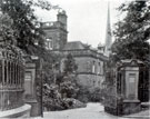 View: y02836 Entrance gateway to the new Home for the Orphan Girls of Teachers, Tapton Grange, Tapton Park Road, opened 23rd August 1928