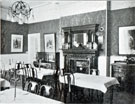 The Dining room at the new Home for the Orphan Girls of Teachers, Tapton Grange, Tapton Park Road, opened 23rd August 1928