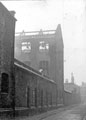View: y02846 The morning after the fire at Mellowes and Co. Ltd., metal window manufacturer, Bridge Street