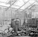 The Sales Floor the morning after the fire at Mellowes and Co. Ltd., metal window manufacturer, Bridge Street 